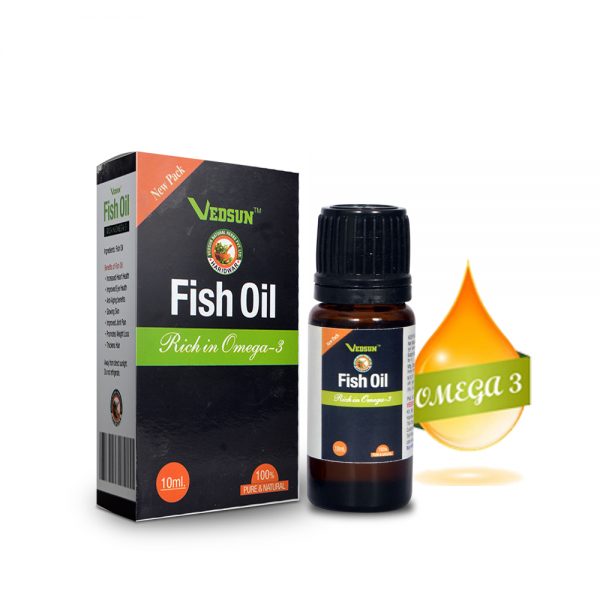 FISH OIL- PURE OIL CONTAINING COCOSAHEXAENOIC ACID (DHA) AND EICOSAPENTAENOIC ACID.