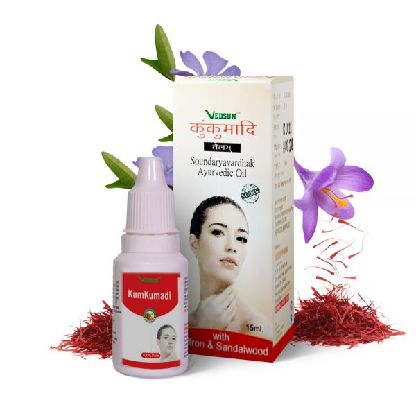 KUMKUMADI TAILAM | AYURVEDIC OIL FOR THE REMOVAL OF SCAR AND SKIN BRIGHTENING