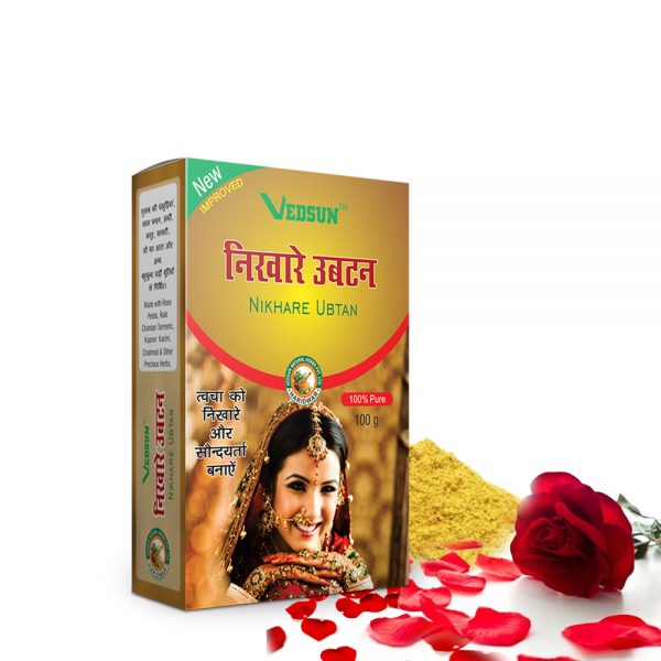 NIKHARE UBTAN | FOR FLAWLESS SKIN AND GLOWING COMPLEXION WITH 100% NATURAL INGREDIENTS